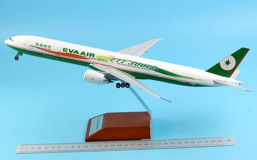 Amazon | JC WINGS 1/200 完成品 EVA AIR for BOEING 777-300ER